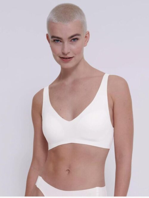 SOFT BRA IN MICROFIBRA CON CHIUSURA POSTERIORE INVISIBILE COMFORT ZERO FEEL - SLOGGI