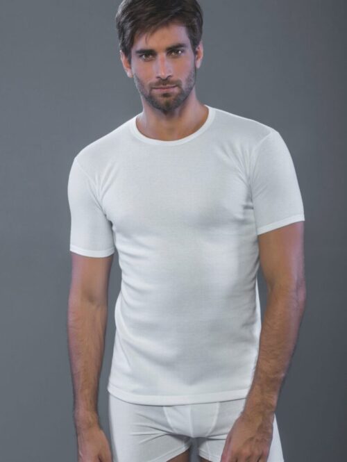 1170 ART. 1170 MAGLIA UOMO MEZZA MANICA GIROCOLLO CALDO COTONE FELPA – MORETTA