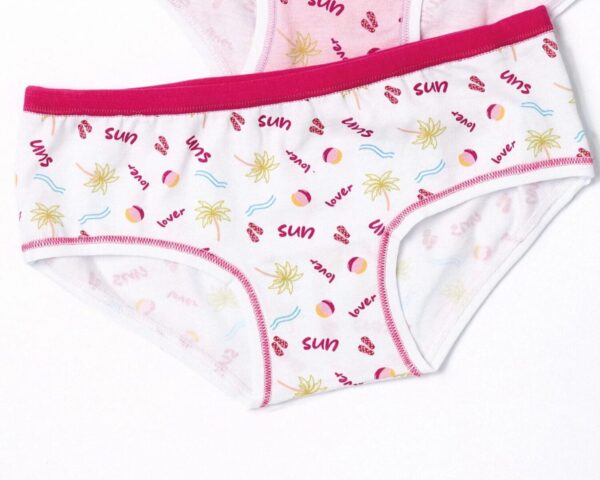 128_BIANCO_1 ART. 128 - Slip bambina in fantasia - JADEA