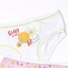 128_BIANCO_SERIGRAFIA ART. 128 - Slip bambina in fantasia - JADEA