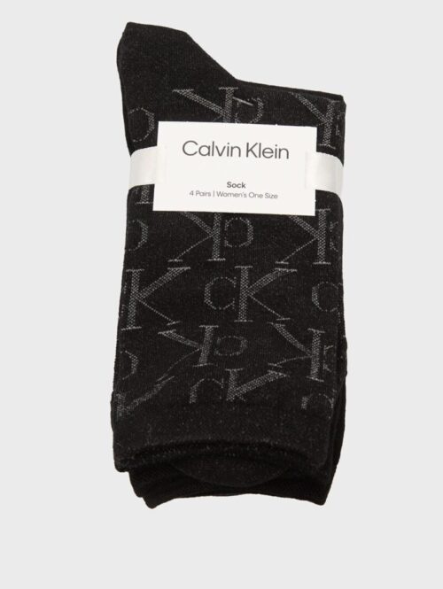 Confezione 4 paia calze corte donna cotone – CALVIN KLEIN
