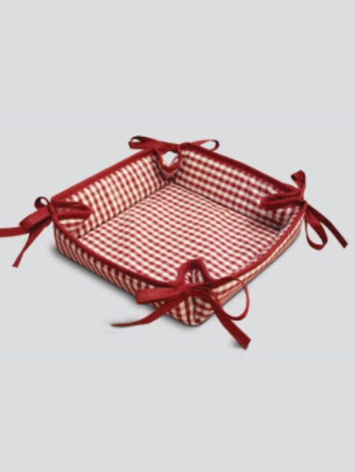 Porta pane in tessuto imbottito linea “SCACCO” – RG