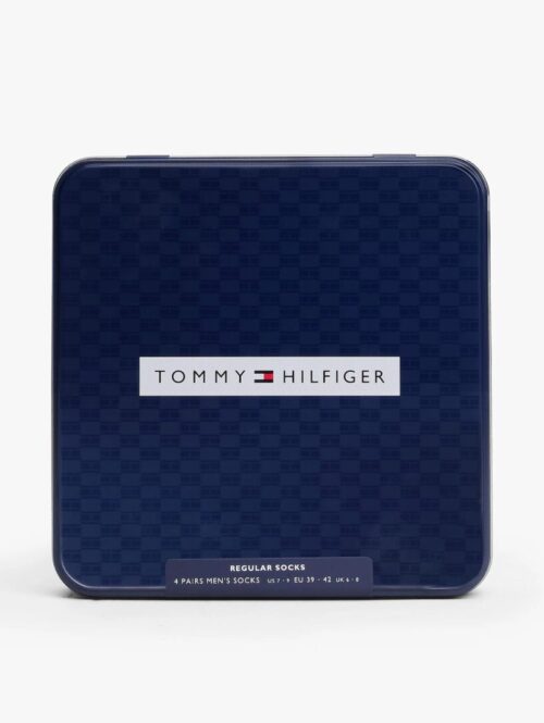 Cofanetto 4 calze lunga da uomo misto cotone – TOMMY HILFIGER