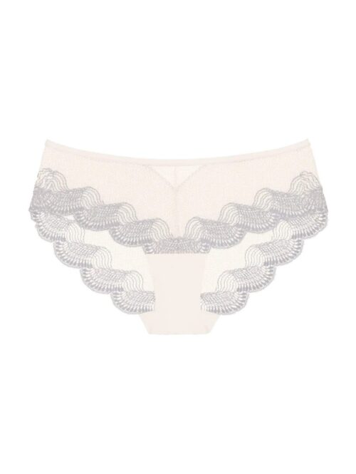 TRIUMPH_COMFORT_GLAM_HIPSTER – Slip in pizzo bicolore - (Coord. con: “TRIUMPH_COMFORT_GLAM_WHU”) - TRIUMPH