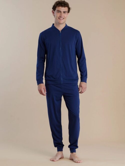 ART. FC3039PS - Completo uomo zip manica lunga cotone – NOIDìNOTTE