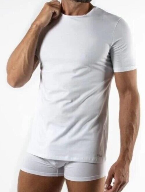 Maglia uomo girocollo manica corta tinta unita - FILA