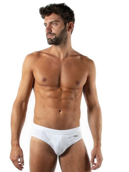 FU5038_SLIP – Slip uomo tinta unita con elastico coperto - FILA