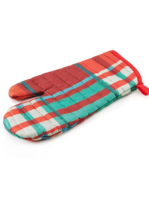 Guanto da forno fantasia in cotone Linea Highland - BASSETTI