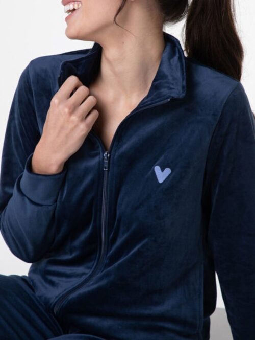Tuta donna ciniglia con zip – LOVABLE