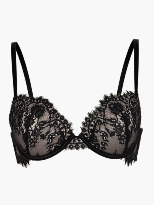 Reggiseno push-up pizzo “Le Studio” – LOVABLE<br>(COOR. ALLA PARTE INFERIORE: “L0EE8”)