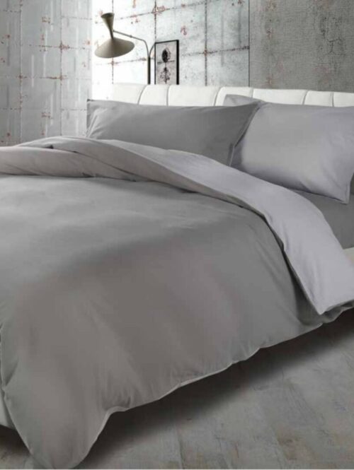 Modello LARA - Sacco copripiumino bicolore modello Lara 100% cotone pregiato - CAVALIERI