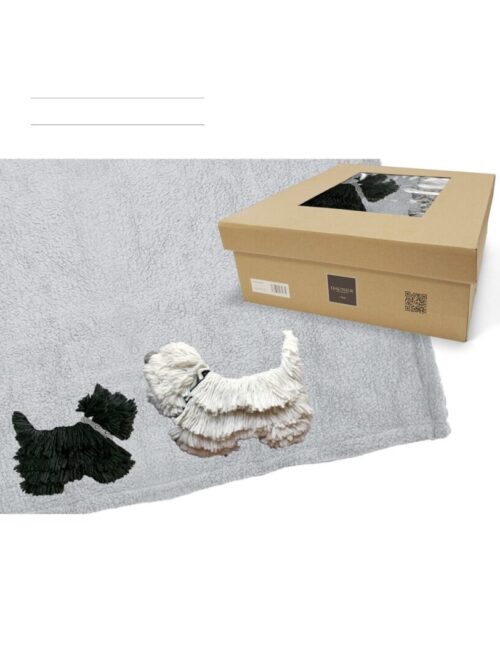 Plaid in micropile motivo animali linea “sleep” – DAUNEX