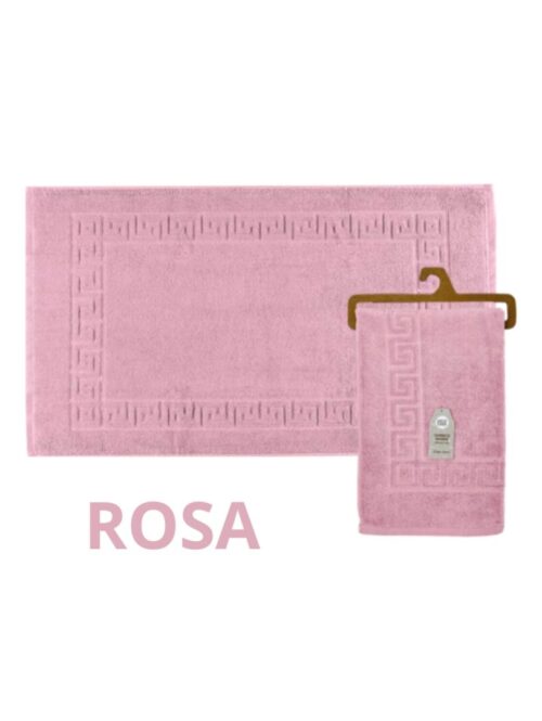 Tappeto bagno in spugna tinta unita colori pastello - LA DOLCE CASA