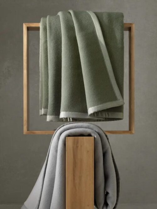 ORIGAMI_COPERTA – Coperta in pura lana merino - SOMMA