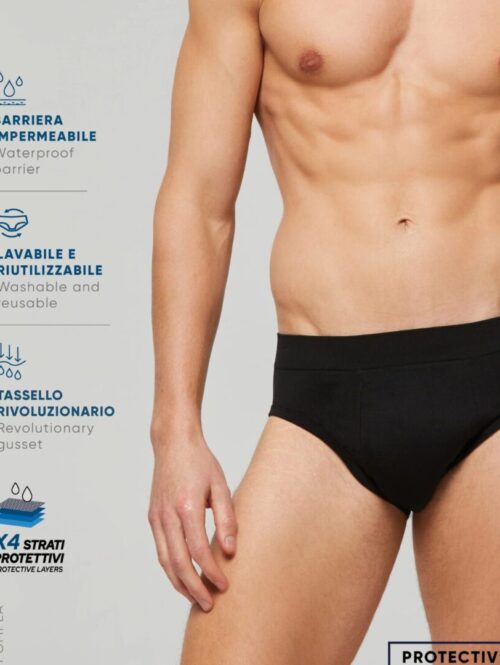SLIP PROTETTIVO – Slip assorbente uomo - POMPEA