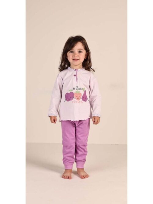 Pigiama neonata serafino M/L in jersey “Best FRIENDS” – GARY
