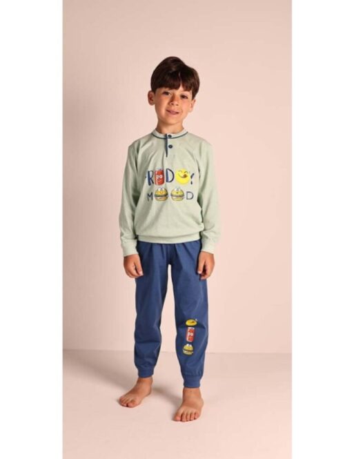 Pigiama bambino serafino M/L in jersey 8/10 ANNI “FRIDAY MOOD” – GARY