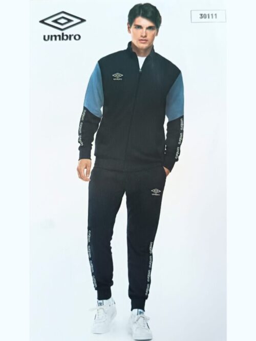 Tuta uomo felpata con zip – UMBRO