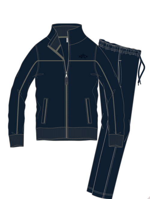 Tuta uomo in cotone con zip – F.LLI CAMPAGNOLO