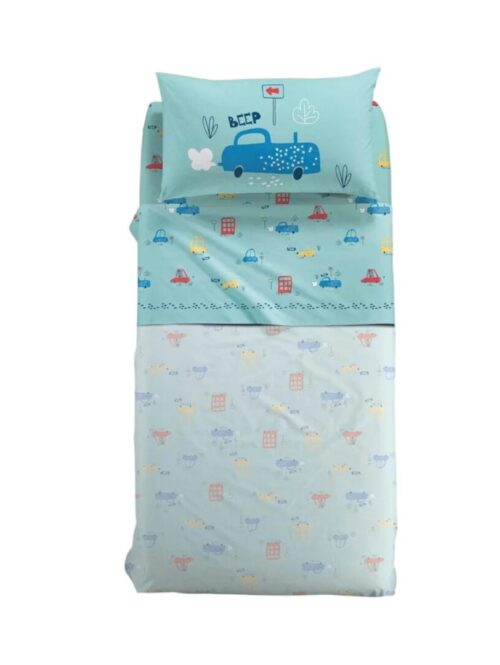 Completo lenzuola 1 piazza “BEEP” – CALEFFI KIDS