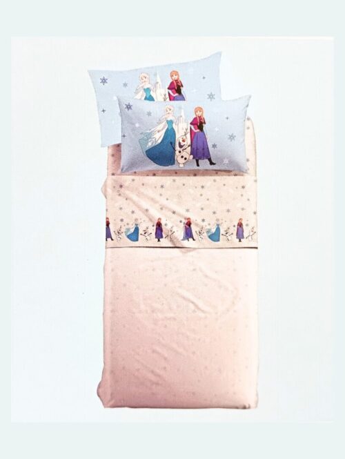 Completo lenzuola 1 piazza “FROZEN STAR” – CALEFFI DISNEY