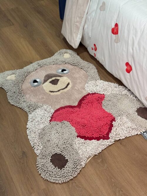TEDDY – Tappeto sagomato di puro cotone – PHP