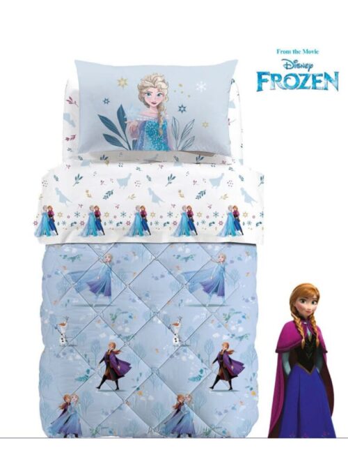 trapunta 1 piazza linea “FROZEN STAR” – CALEFFI DISNEY