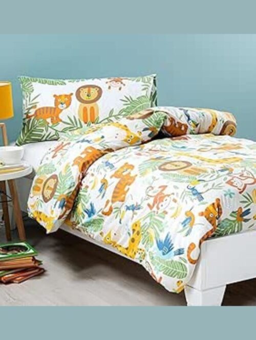 Parure copripiumino 1 piazza “TROPICAL” – CALEFFI KIDS